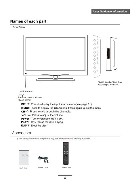 KALED26DVDA USER MANUAL - Kogan