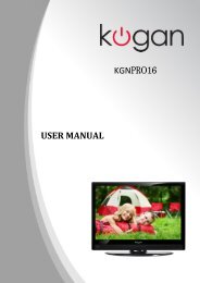 user manual - Kogan