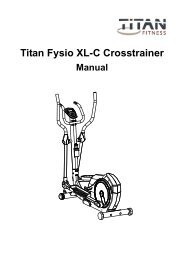 Titan XL-C Crosstrainer - Dansk - LivingSport