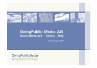 Goingpublic Media AG