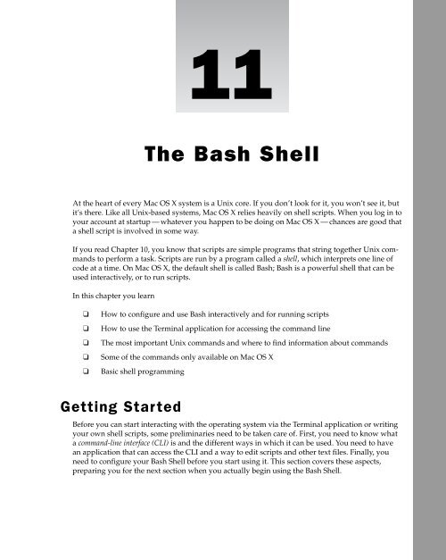 The Bash Shell - Macworld