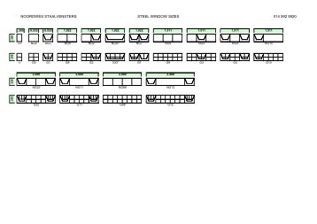 noordwes staalvensters steel window sizes 014 592 5920
