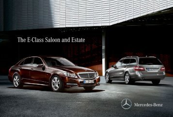 The E-Class Saloon and Estate - Mercedes-Benz