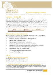 Artisans – Section 28 Apprenticeship Development - ShowMe ...