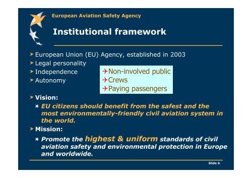 Accommodating Sub-orbital Flights into the EASA Regulatory ... - ESA