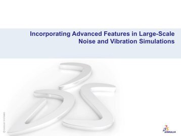 Incorporating Advanced Features in Large-Scale Noise and ... - HP