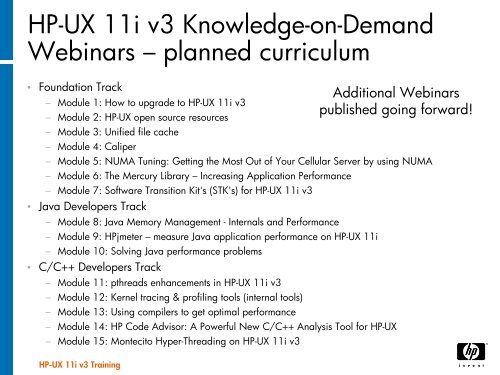 HP-UX 11i Knowledge-on-Demand