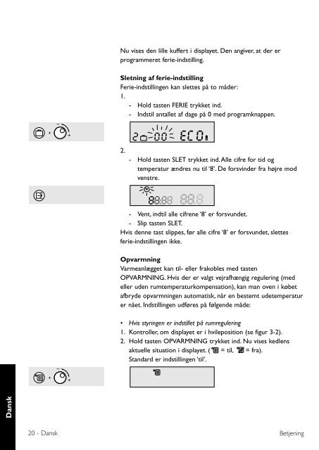 Tekniske specifikationer - Milton