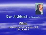 Der Alchimist von Paul Coelho