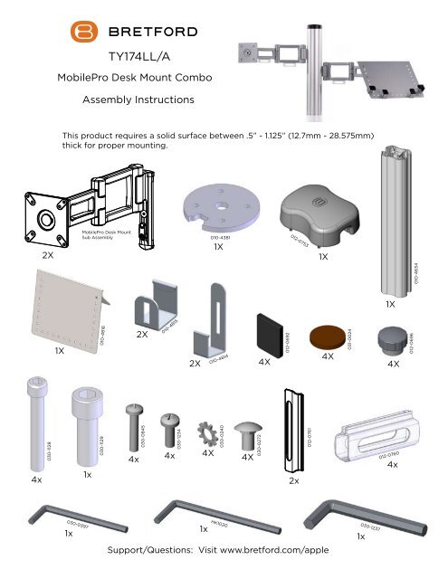 Ty174ll A Apple Product Guide Bretford