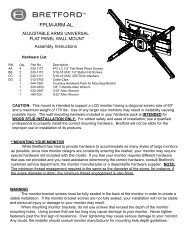 FPLM-ARM-AL - Bretford