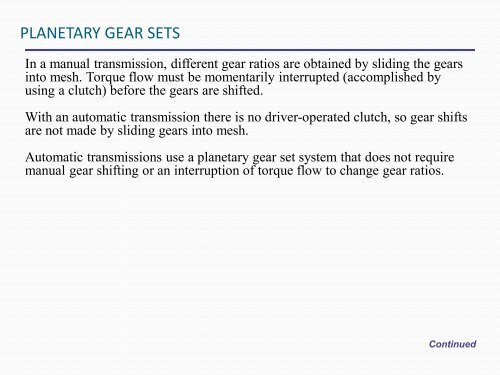 Manual Drivetrains and Axles Fourth Edition