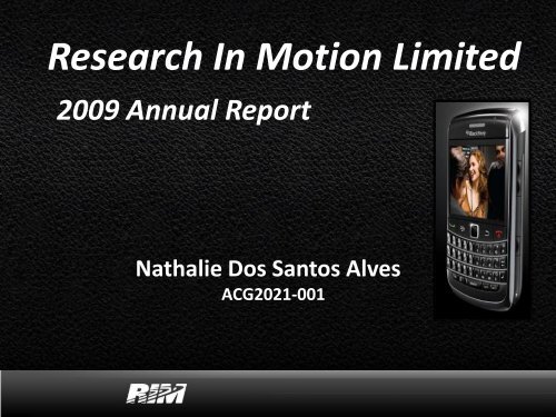 Research In Motion Limited