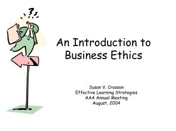 An Introduction to Business Ethics