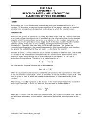 CHM 1041 EXPERIMENT 4 REACTION RATES – AN ...