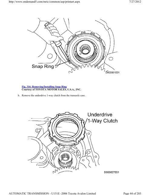 AUTOMATIC TRANSAXLE UNIT