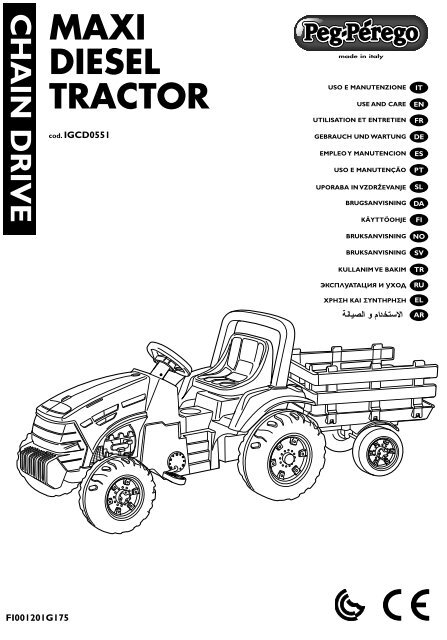 MAXIdiesel_ FI001201G175_Mini Loader_FI000401G65 - Peg Perego