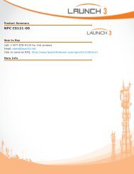 NPC C5121-00 - Launch 3 Telecom