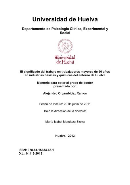 portada tesis - Universidad de Huelva