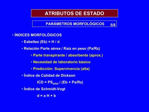 Atributos de ESTADO - Universidad de Huelva