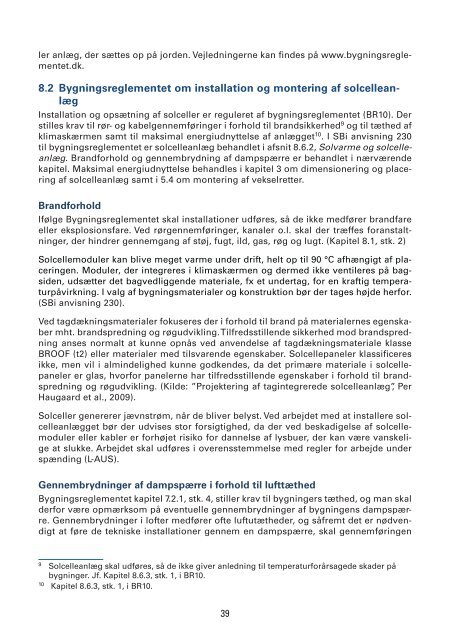 vejledning om solcelleanlæg (PDF) - Dansk Standard