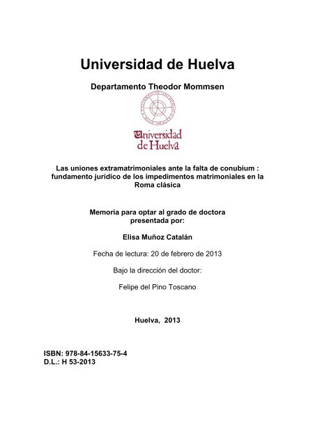 Tesis Doctoral - Universidad de Huelva