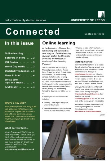 Connected is also available to download as a PDF file