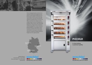 PICCOLO - Materiel de boulangerie