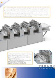 La LINEA DI LAMINAZIONE MULTIPLA permette la produzione di ...