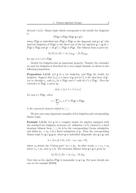 Degree of Parabolic Quantum Groups - Dipartimento di Matematica ...