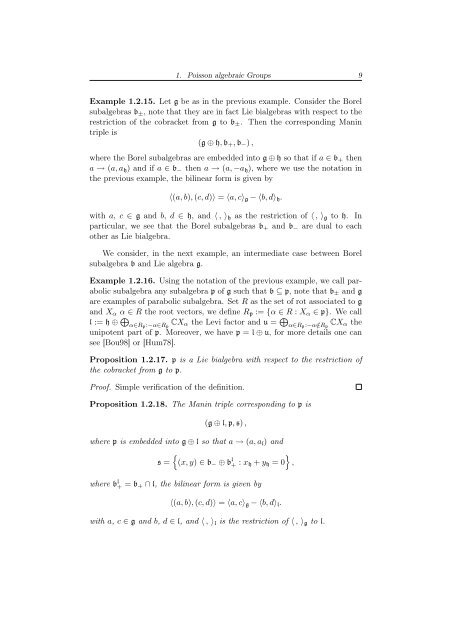 Degree of Parabolic Quantum Groups - Dipartimento di Matematica ...