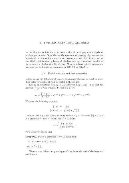 Degree of Parabolic Quantum Groups - Dipartimento di Matematica ...