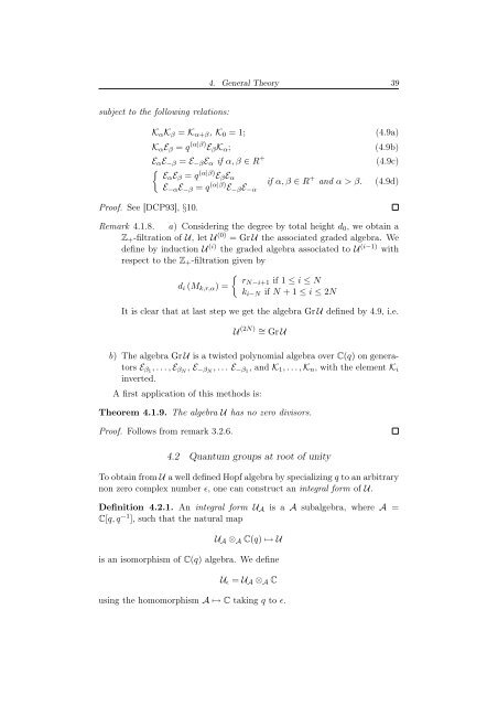 Degree of Parabolic Quantum Groups - Dipartimento di Matematica ...