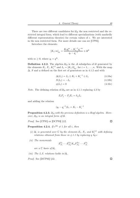 Degree of Parabolic Quantum Groups - Dipartimento di Matematica ...