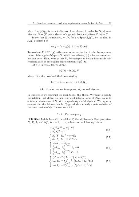 Degree of Parabolic Quantum Groups - Dipartimento di Matematica ...