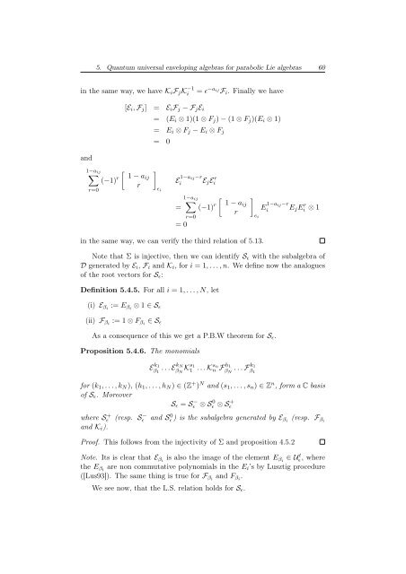 Degree of Parabolic Quantum Groups - Dipartimento di Matematica ...