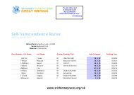 10K Race Results 13th June 2009 (pdf) - Sri Chinmoy Athletic Club UK