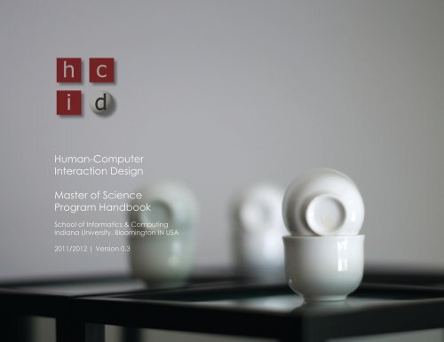 Master In Human Computer Interaction And Design Hcid Human-Computer Interaction Design Master of Science Program