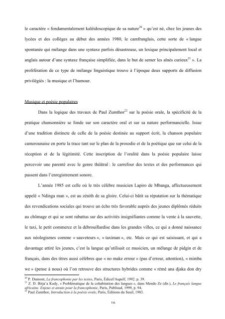 Re-médiation de l'oralité et transferts médiatiques dans les cultures ...