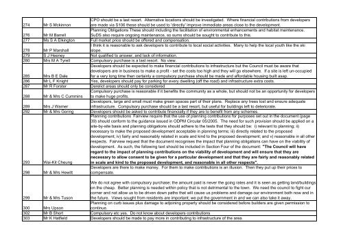 Planning - Summary of all comments - Amazon Web Services