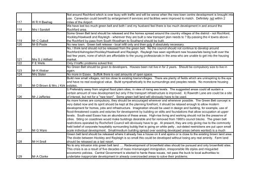 Planning - Summary of all comments - Amazon Web Services