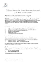 CTC Diagnostic OI peugeot_MAJ fev 2013_ITx - Peugeot Service Box