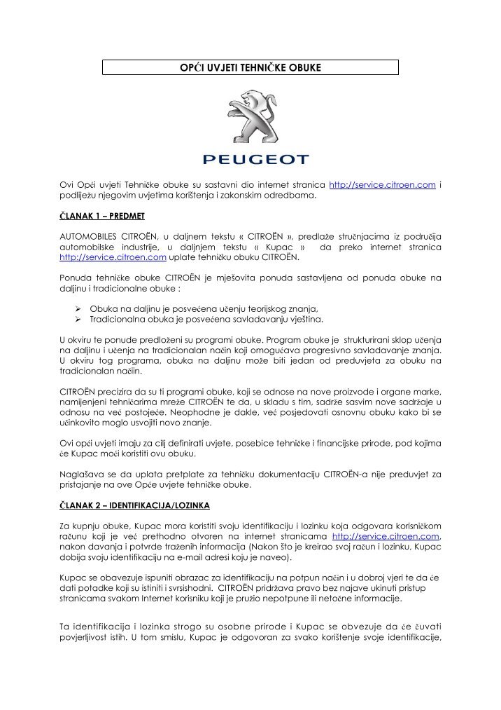 Public servicebox peugeot com