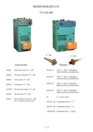 RESERVEDELER CTC 171 OG 265