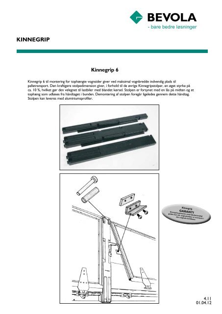 kinnegrip - Bevola