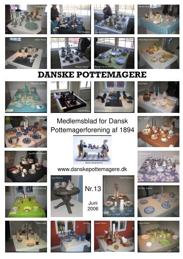 2006 - Medlemsblad nr. 13 - Pottemagere | Keramiker