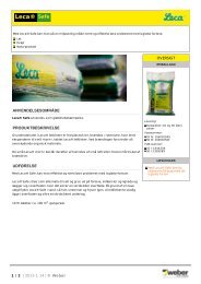 Leca® Safe - Saint-Gobain Weber A/S