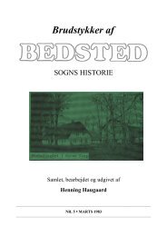 Familieregister 1900 1949 Pdf Bedsted Sogns