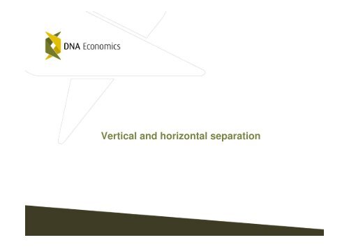 Vertical or horizontal separation? - Alive2green