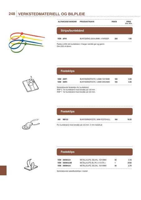 last ned hovedkatalog 2012 her! - Partner Produkter AS